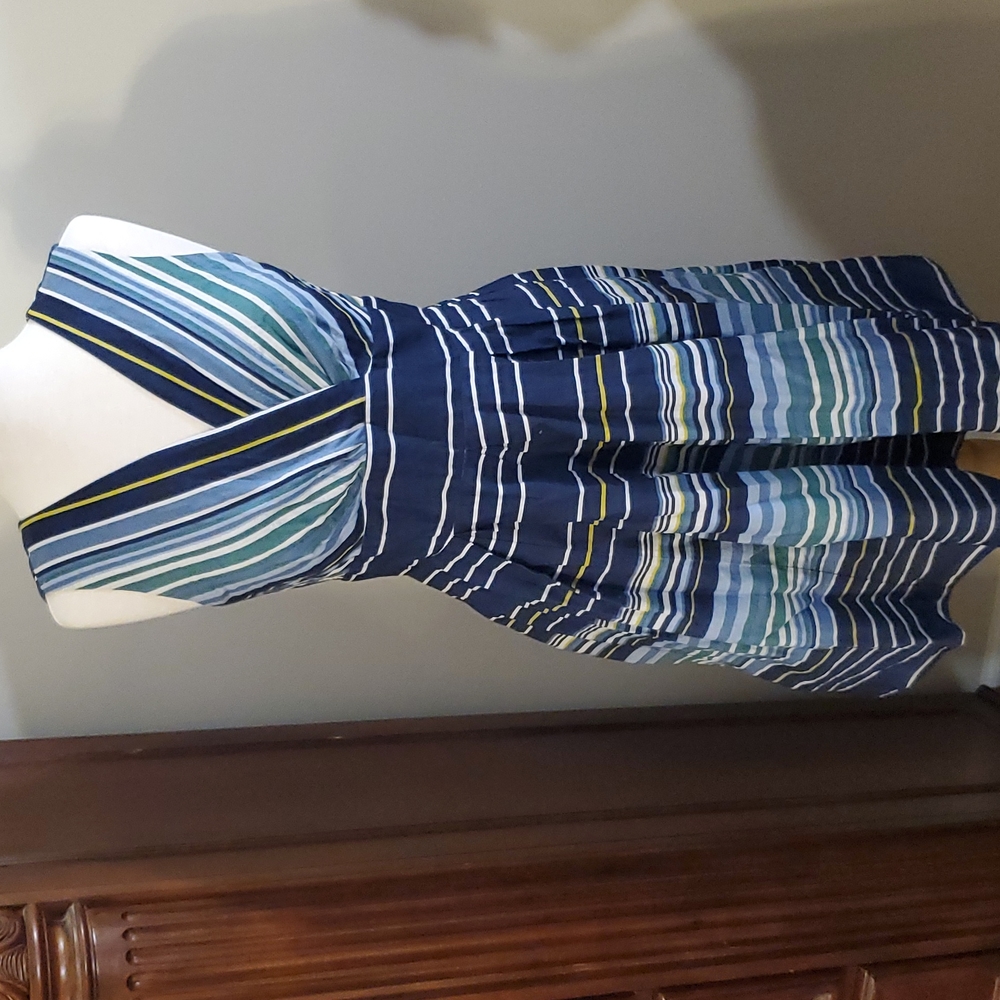 Navy Cotton Dress